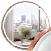 REA MMJ „Brush Copper“ LED veidrodis, 60 cm
