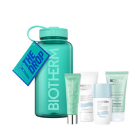 Rinkinys „Biotherm“: „Biosource“, valomosios putos, 50 ml + „Deo Pure“, 72 val. apsauga, rutulinis dezodorantas, moterims, 75 ml + „Aquasource Hyalu Plump“, drėkinamasis, kasdienis, gelinis kremas, veidui, 30 ml + „Lait Corporel“, apsauga nuo sausumo, kūno pienelis, 50 ml...