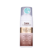 TanOrganic, savaiminio įdegio, maitinamosios, savaiminio įdegio putos, veidui ir kaklui, 120 ml
