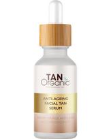 TanOrganic, savaiminio įdegio, senėjimą stabdantis, serumas, veidui, 30 ml