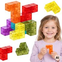 Woopie magnetinė Tetris 3D konstravimo dėlionė