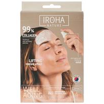 Iroha Forehead Anti-wrinkles Patches ( 20 ml + 3 patches ) - kaktos pleistrai, 20 ml