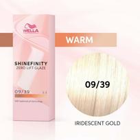 Wella Professional Shinefinity Zero Lift Glaze - plaukų dažai, 60 ml -  09/39