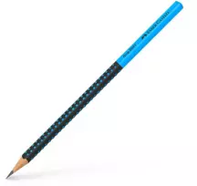 Grafitinis pieštukas Faber-Castell Grip 2001 Two Tone, mėlynos spalvos
