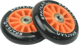 Spartan Stunt motorolerio ratai su ABEC7 guoliais (oranžiniai)