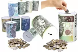 Gazelo 3x METALOWA SKARBONKA PUSZKA PLN ZŁ ŚWINKA $$$ LOL