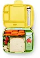Munchkin priešpiečių dėžutė su skyriais Bento Box (žalia)