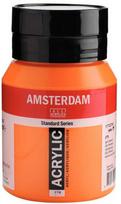 Akrilinė dažai - Amsterdam - ORANŽINIS AZO - 500ml - Atsparumas šviesai - Ilgaamžis