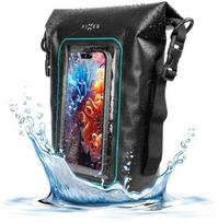 Fixed Vandeniui atsparus krepšys FIXED Float Bag – vandeniui atsparus 3 l talpos maišas, permatomas/juodas
