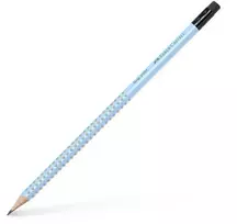 Pieštukas Faber-Castell Grip 2001 B, su trintuku, melsvos spalvos