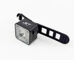 JET Dviračio lempa dviračio kuprinei priekyje AU136F "CUBE" 100 liumenų USB L350