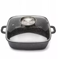 Starke Pro Kvadratinis puodas su aromatizatoriumi 4,5 l 28 cm