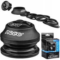 Neco pusiau integruoti vairasvirtės 1 1/8" juodos 44/50/30mm