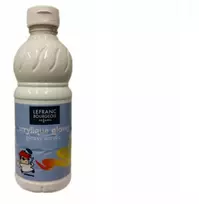 Lefranc Bourgeois Akriliniai dažai LB Enfants Glossy 500ml 001 baltas