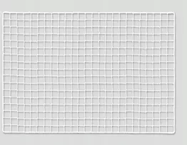 Gamnet Baltas tinklelis, sustiprintas aplink perimetrą, 80 x 150, apsaugantis dviaukštę lovą