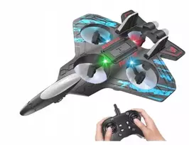 Bez Marki RC AIRPLANE FOAM JET RC nuotolinio valdymo pultas Dronas LED 360° ROTATION