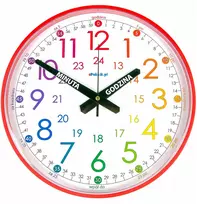 Bez Marki Laikrodis edukacyjny vaikams do nauki godzin Nauczyciel czasu 28 cm G12