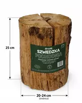 Švediškas lauko krosnelės degiklis 25 cm - švediškas ugnies dydis. L Dremiras