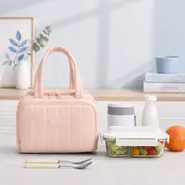 Sunlight THERMAL BAG PIETŲ DĖŽUTĖ KOSMETIKOS KREPŠELIS ORGANIZATORIUS ROŽINĖ