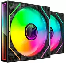 tacens Mars Gaming MF3DPROX2 computer cooling system Kompiuterio dėklas Fan 12 cm Juodas