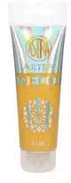 Astra Deco Akriliniai Dažai 75ml, Geltonos/aukso