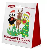 Putų kalėdinių figūrėlių rinkinys, kurį galima surinkti iš 5 dalių. #1 artmaker