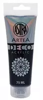 Astra Akriliniai dažai Deco Artea 75 ml, juodi