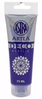 Astra Deco Artea akriliniai dažai, 75ml, šviesiai violetiniai