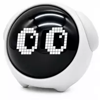 Electronica 4U Laikrodis žadintuvas LED naktinė lempa vaikams kūdikiams Emoji Emoticons