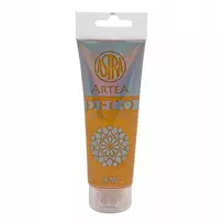 Astra Deco Artea akriliniai dažai 75ml, metalo aukso