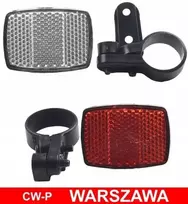 Bez Marki Rinkinio dviračio atšvaitai priekis + galas su laikikliais