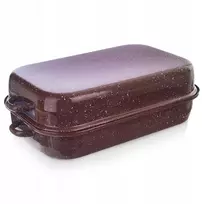 Orion Kepimo skarda 39X23X13.5CM 2.9L RUDAS EMALINIS PLIENAS SU dangteliu