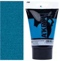 Renesans A'kryl Akriliniai Dažai 100ml - Žalios Mikos