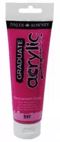 Daler Rowney Graduate akriliniai dažai 120 ml, Permanent Rose