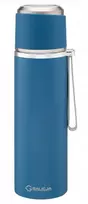 Galicja Termosas Astrid 460 ml, nerūdijantis plienas, dvigubos sienelės, mėlynas