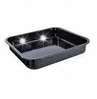 Bez Marki Emaliuota kepimo skarda 35x24x5cm ORION