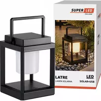 Superled Led Sodo Šviestuvas Saulės/usb Įkraunamas, Atsparus Vandeniui