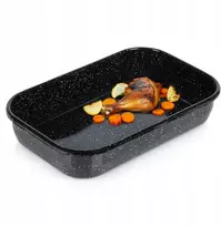 Orion Kepimo skarda 34X22X6.5CM 3.4L Juodas EMALINIS PLIENAS ORKAITĖS