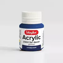 Akriliniai dažai Sapphire 20ml - Ideyka