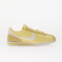 Nike Cortez Textile Soft Yellow/ Sail-White-Safety Orange - Dydis 40 (DZ2795-703 Laisvalaikio batai)