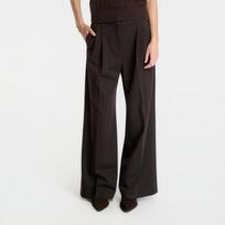 Tommy Hilfiger Viscose Blend Wide Leg Chocolate - Dydis 34 (WW0WW51898 HJT Kelnės)