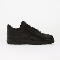 Nike Air Force 1 '07 Edge Black/ Black-Metallic Silver - Dydis 45 (IM5750-001 Laisvalaikio batai)