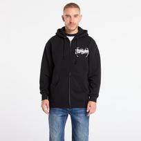 PLEASURES Pond Zip Hoodie Black - Dydis S (P25F072-BLACK Džemperiai)