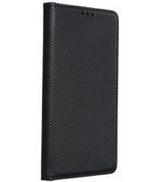 Juodas atverčiamas dėklas Samsung Galaxy S24 Plus telefonui "Smart Case Book"