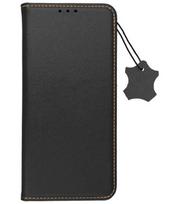 Juodas atverčiamas dėklas Apple iPhone 17 Pro / 18 Pro telefonui "Smart Pro Book Leather"