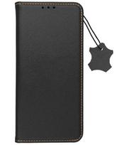 Juodas atverčiamas dėklas Samsung Galaxy S24 FE telefonui "Smart Pro Book Leather"