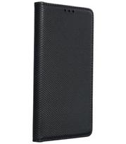 Juodas atverčiamas dėklas Motorola G55 5G telefonui "Smart Case Book"