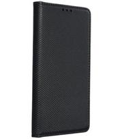 Juodas atverčiamas dėklas Xiaomi Redmi Note 8 Pro telefonui "Smart Case Book"