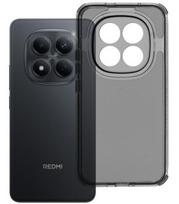 Juodas / skaidrus dėklas Xiaomi Redmi Note 15 Pro Plus 5G telefonui "Matrix Clear Case"