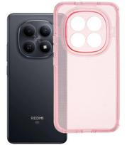 Rožinis / skaidrus dėklas Xiaomi Redmi Note 15 Pro Plus 5G telefonui "Matrix Clear Case"